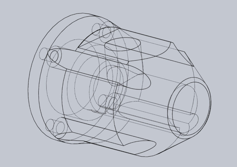 Gear change indent housing