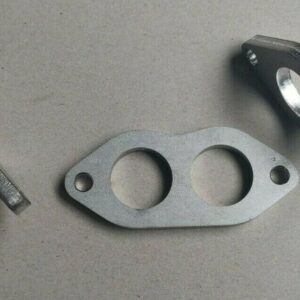 Ford Cross Flow Individual Exhaust Flanges 29mm Bore - 316 Stainless Steel