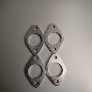 Ford V4 Exhaust Flanges - Stainless Steel, Ford Corsair, Capri, Zephyr, Consul