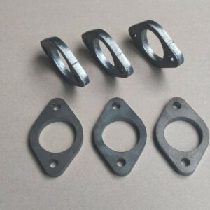 Ford V6 Exhaust Flanges - Mild Steel, Essex V6, Capri, TVR, Marcos, Reliant