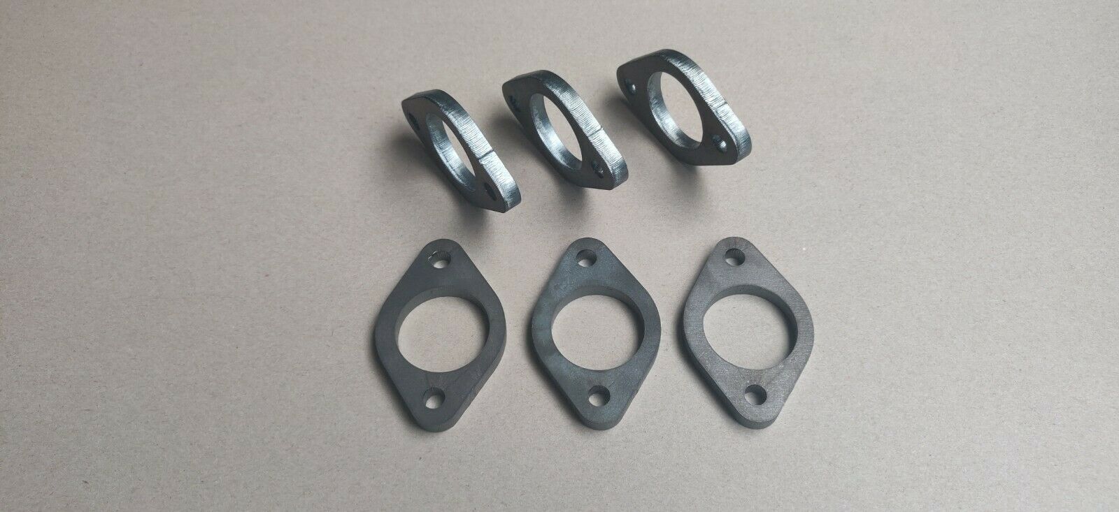 Ford V6 Exhaust Flanges - Mild Steel, Essex V6, Capri, TVR, Marcos, Reliant