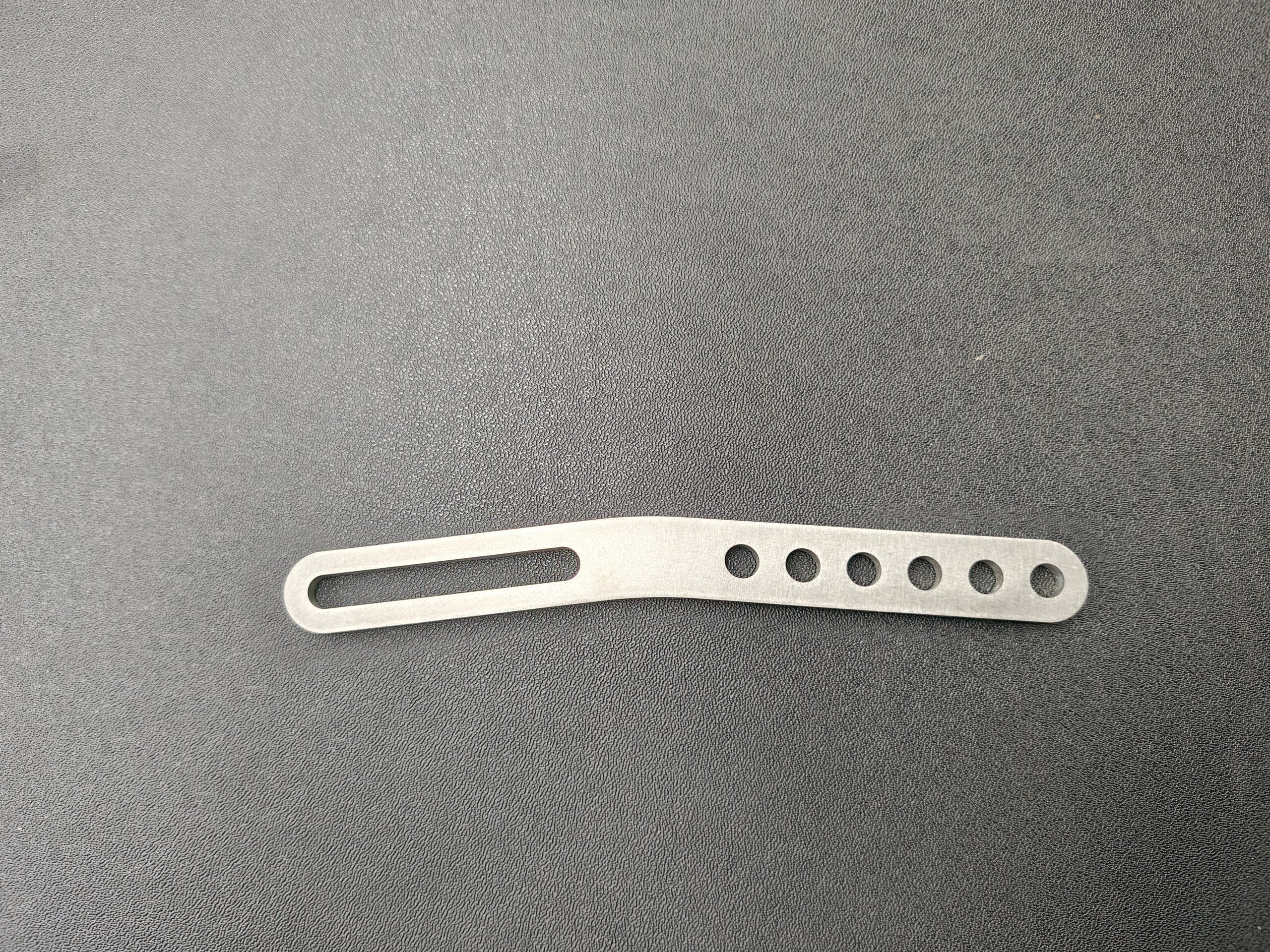 Alternator Adjuster Bracket 10 Degree Angle - Universal Stainless Steel