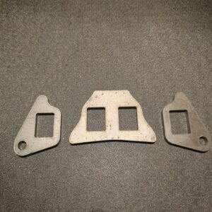 Triumph 1500 Exhaust Flanges - Mild steel