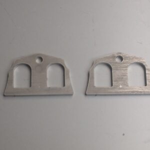 Triumph TR6 exhaust flanges - Mild steel, GT6, Vitesse, Marcos, TVR