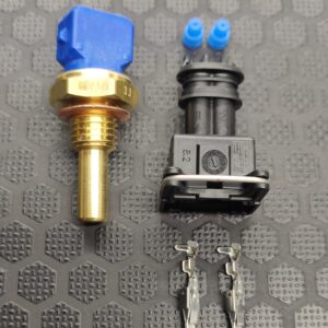 Coolant temperature sensor with plug - Hella 6PT 009 107-361, Bosch 0280 130 026
