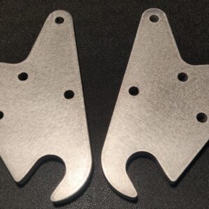 Ford GT40 Rear body Mounts - Solid Aluminium Parrot Beak