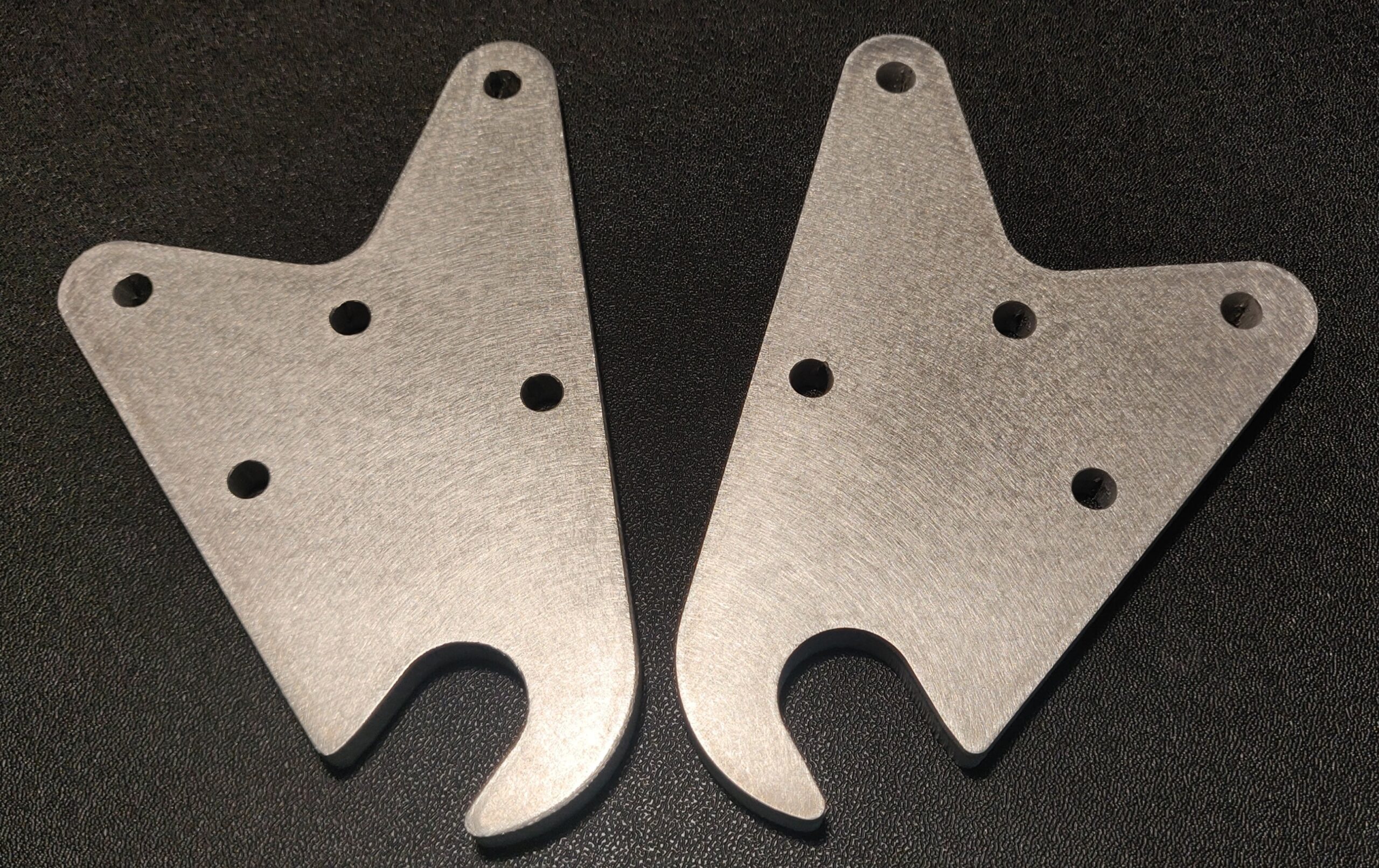 Ford GT40 Rear body Mounts - Solid Aluminium Parrot Beak