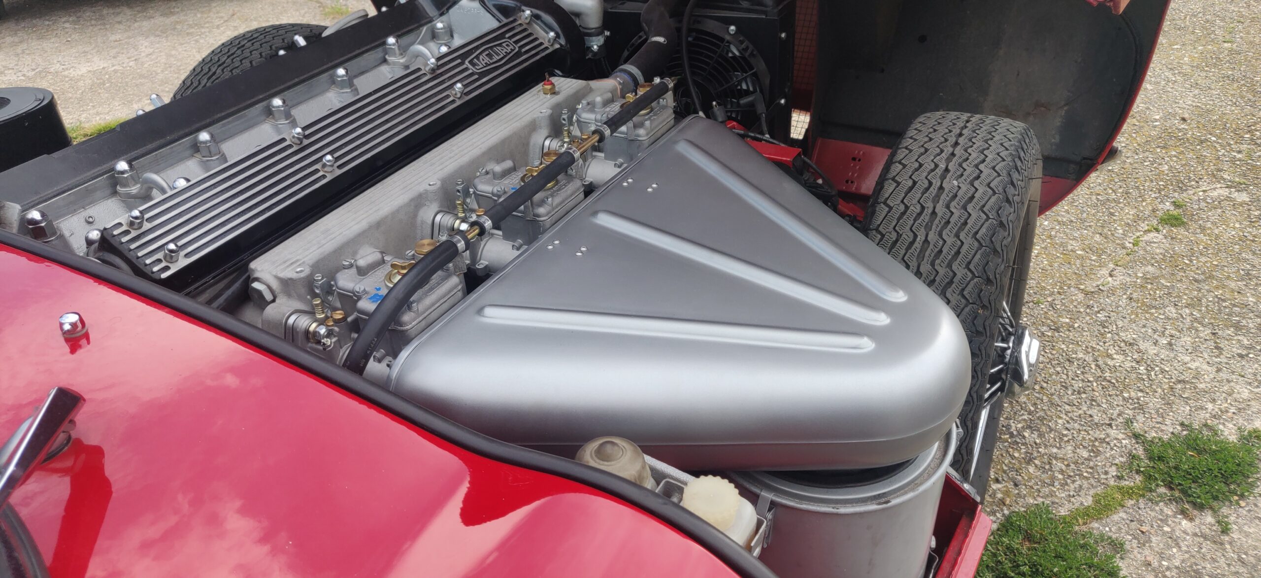 Jaguar E Type Air Intake Box - For Weber DCOE - Image 3