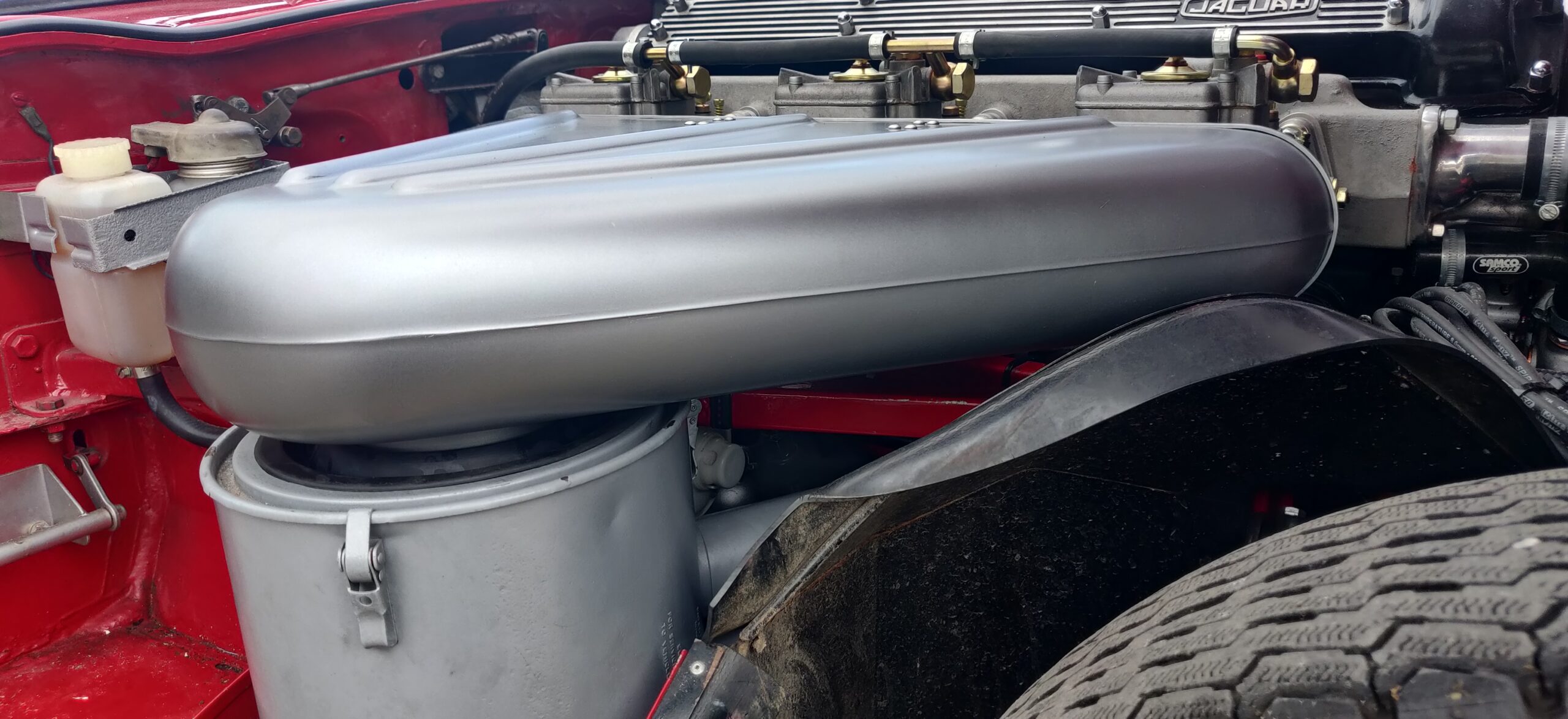 Jaguar E Type Air Intake Box - For Weber DCOE - Image 2