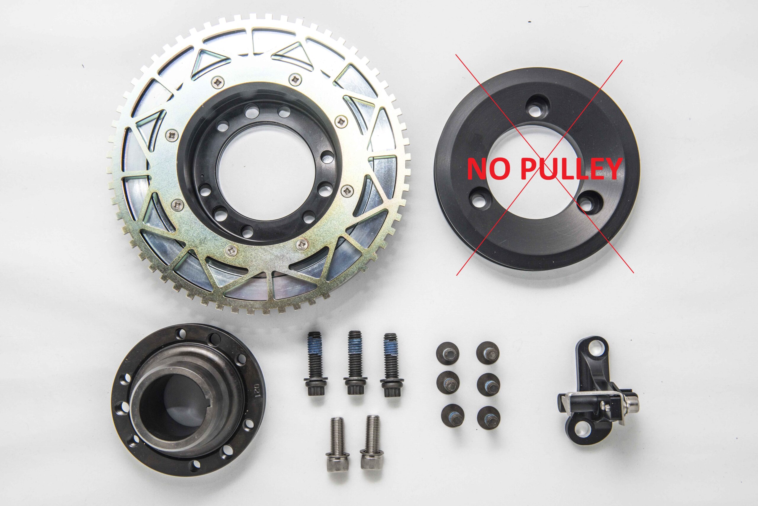 Jaguar XK Engine Fuel Injection Crankshaft Damper - less pulley - Image 3