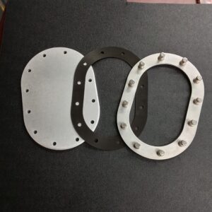 Ford GT40/ Large Universal Petrol Tank Access Flange Kit PAIR