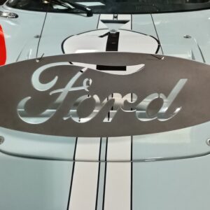 Ford Oval Workshop Sign- Wall Mounted Aluminium UNPAINTED