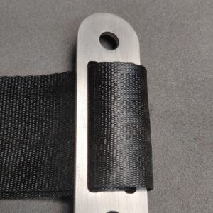 Door check strap bracket - Universal, Kit Car, Stainless Steel