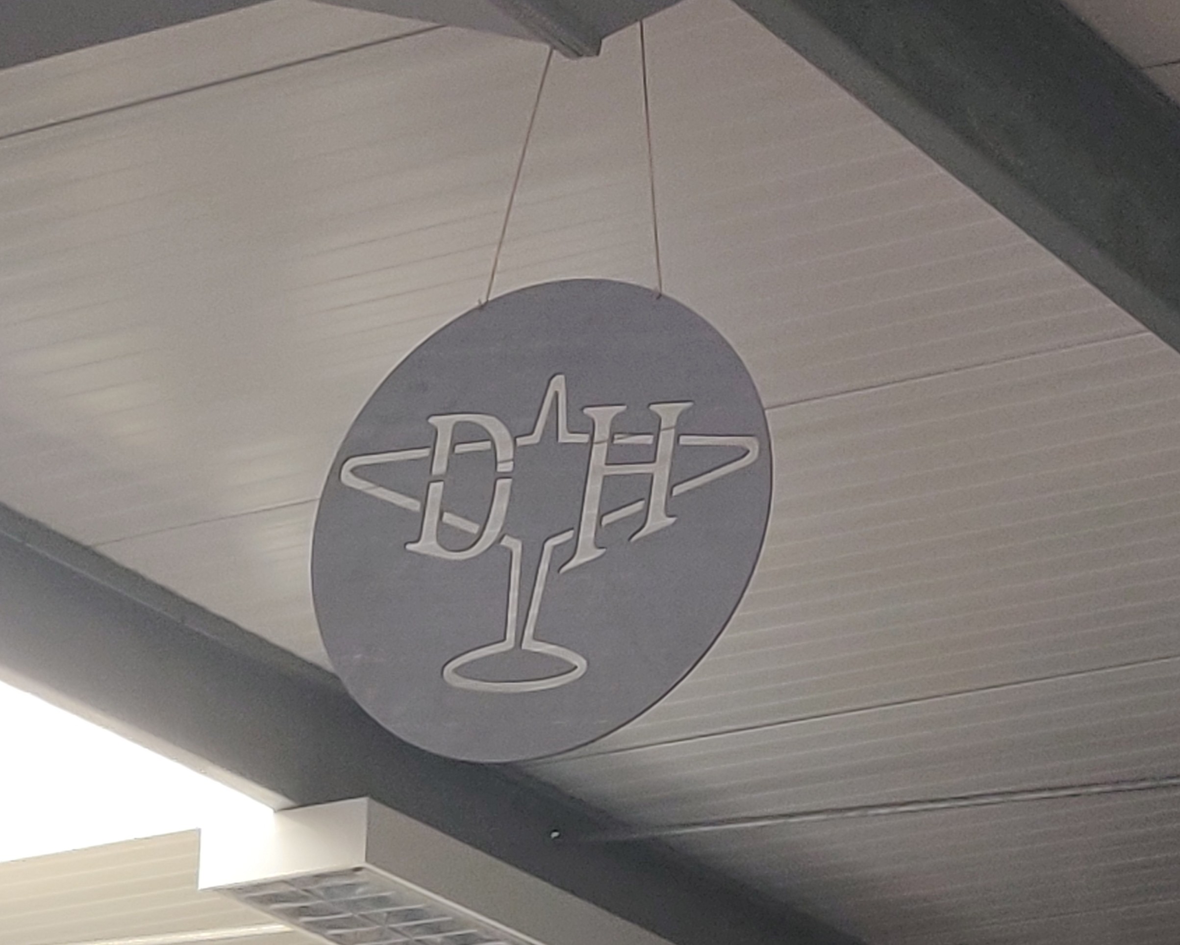 De Havilland Aluminium Wall Sign/Logo - Image 3
