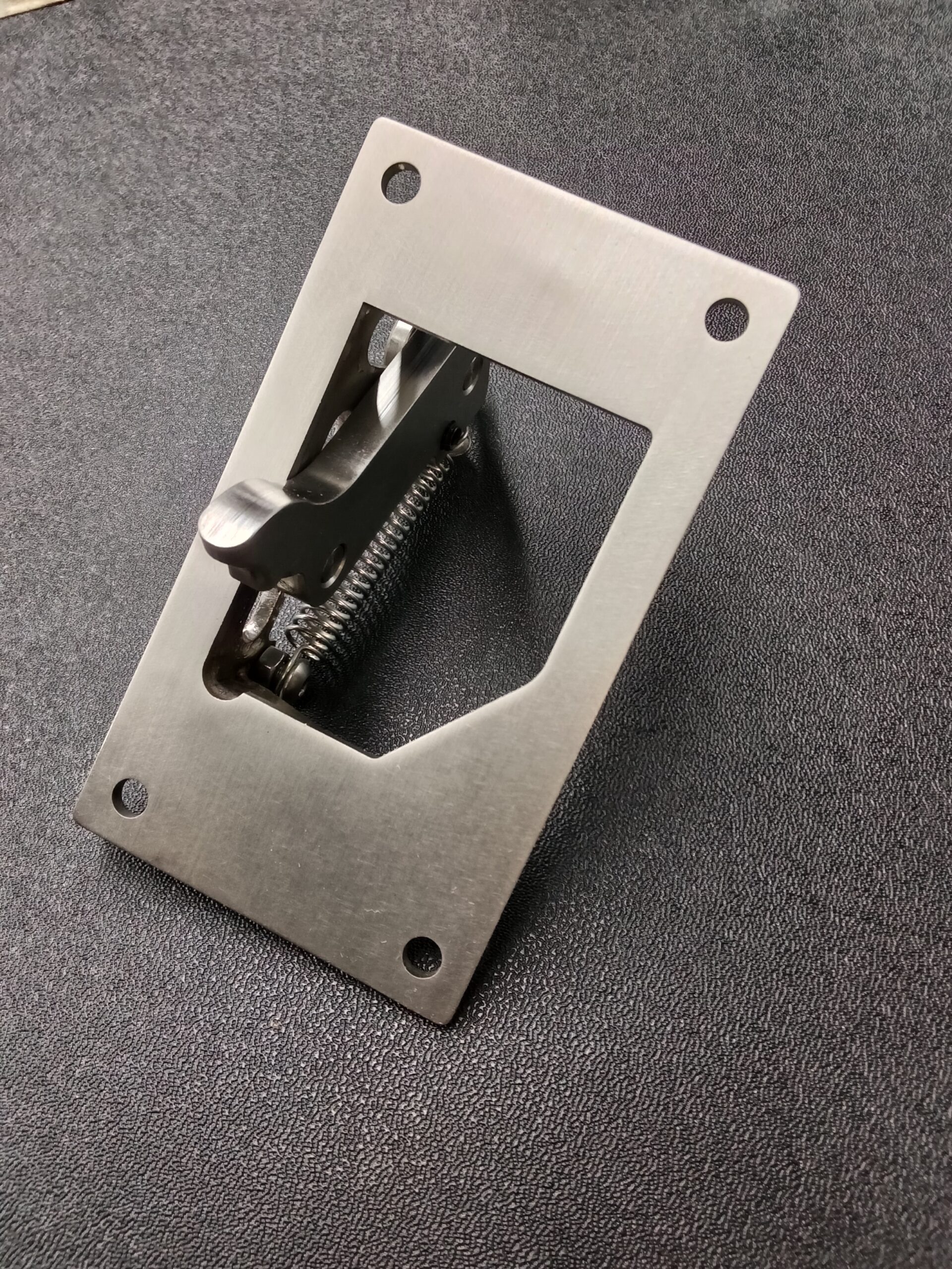 GT40 Gear Lever Escutcheon plate with flip reverse lock out - GT0029 - Image 2