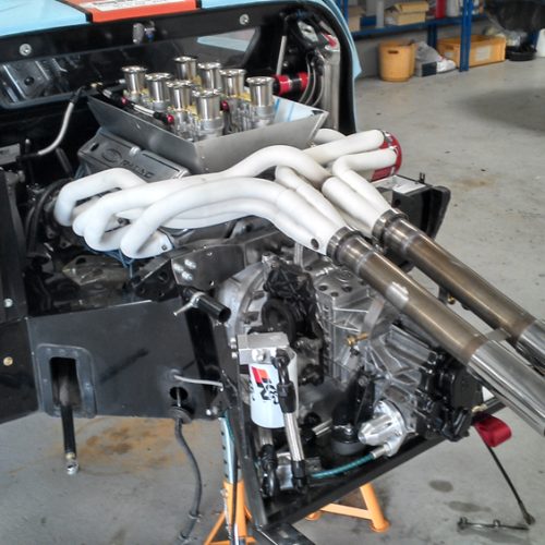 CAV GT40 on straight pipes