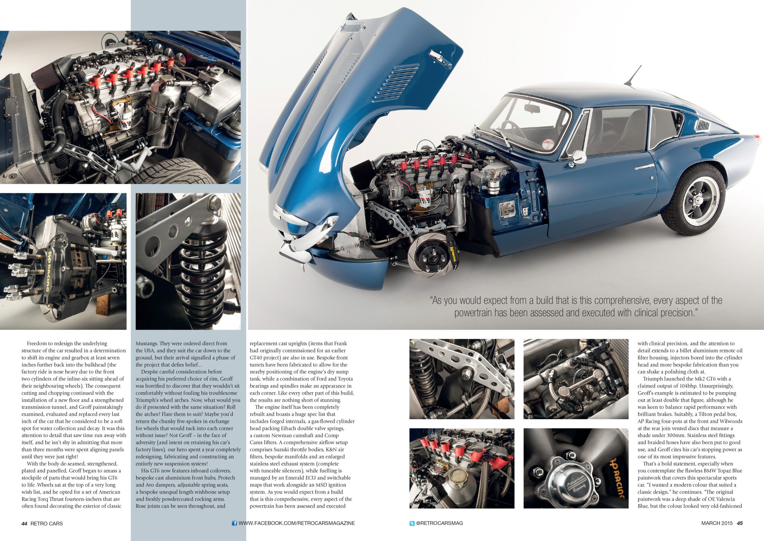 GT6 featured in Retro Cars Magazine