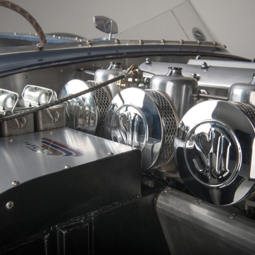 Realm Jaguar D-Type Engine Bay SU Carbs
