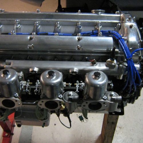 Realm Jaguar D-Type fuel injected engine