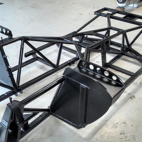 Replica Jaguar D-Type Chassis, Zinc flame sprayed and powder coated