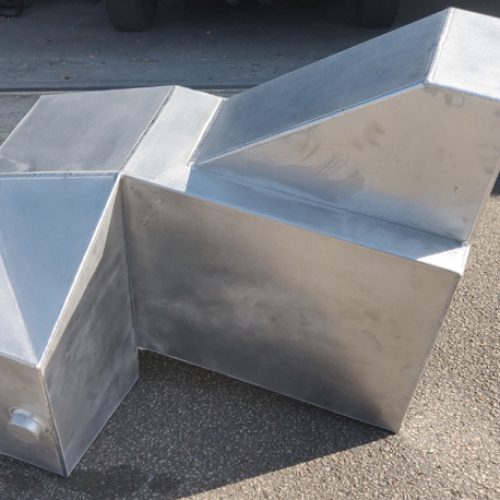TVR Griffith bespoke aluminuim fuel tank