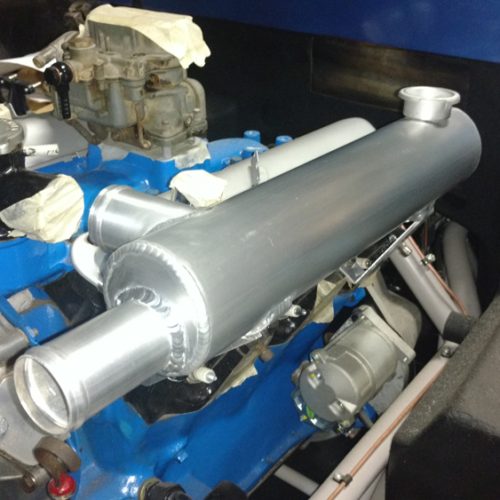 TVR Tuscan aluminium expansion tank